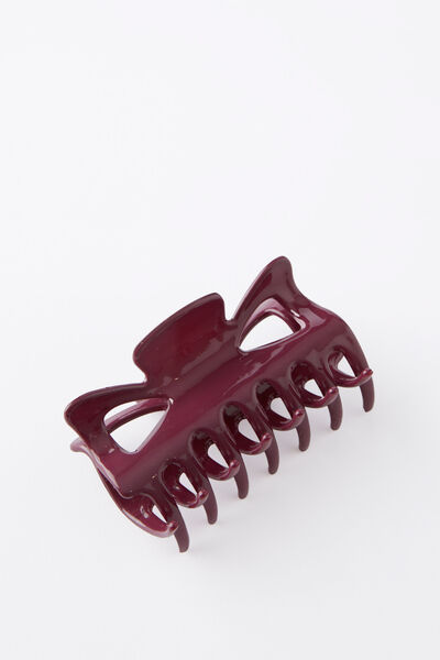 Single Hair Claw, CLASSIC/CHERRY
