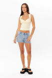 Boyfriend Denim Short, IMPERIAL BLUE - alternate image 1