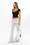 Giselle Scoop Neck Tee, BLACK - alternate image 5