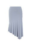 Luxe Asymmetrical Midi Skirt, NEWPORT BLUE - alternate image 6