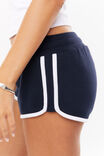 Ayla Sweat Short, NIGHT NAVY/WHITE - alternate image 4