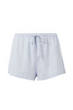 Henley Relaxed Linen Short, MILKY BLUE - alternate image 6