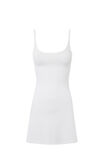 Lulu Super Smooth Scoop Neck Mini Dress, SUMMER WHITE - alternate image 5