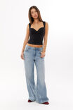 Soft Jolene Top, BLACK - alternate image 2