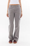 Matilda Cargo Pant, FOSSIL GREY - alternate image 2