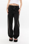 Tie Front Barrel Jean, VINTAGE BLACK - alternate image 2