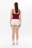 Soft Fold Back Booty Short, SHERBET PINK - alternate image 3