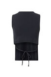 Luxe Mackenzie Open Back Tank, BLACK - alternate image 7