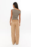 Ebony Faux Suede Pant, TAUPE - alternate image 3