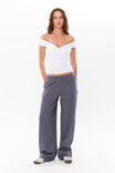 Jade Jersey Lounge Pant, WASHED NAVY/WHITE STRIPE - alternate image 1