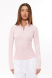 Tammy Active Zip Through Jacket, GLOSS PINK - alternate image 1