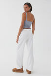 Luxe Ruched Sleeveless Top, BLUE GREY - alternate image 3