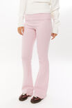 Fold Back Flare Pant, ROSETTE PINK - alternate image 3