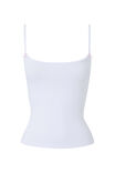 Molly Thin Strap Cami, WHITE WITH BOW - alternate image 6