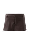 Rylie Micro Skort, DARK PLUM PU - alternate image 6