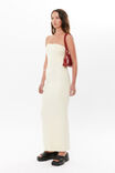 Super Smooth Strapless Maxi Dress, ICED YELLOW - alternate image 5