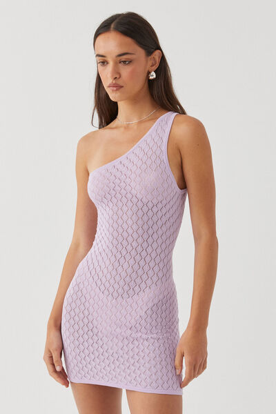 Shop Formal Dress - Gwen Crochet One Shoulder Dress featured image