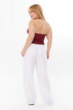 Soft Chelsea Halter Top, DEEP CHERRY - alternate image 3