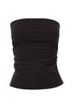 Eva Strapless Top, BLACK - alternate image 6