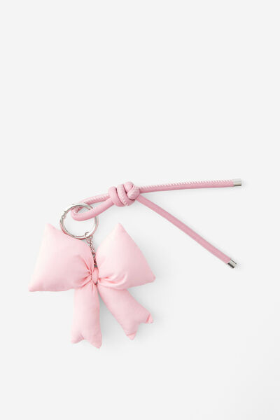 Bag Charm, PINK/BOW