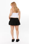 Foldback  Bubble Mini Skirt, BLACK - alternate image 3