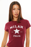 Harlow Graphic T Shirt, CHERRY RIPE/MILAN STAR - alternate image 4
