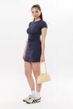 Tattiana T-Shirt Ruched Mini Dress, ALL STAR NAVY - alternate image 5