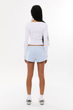 Ava Summer Sweat Short, DELICATE BLUE - alternate image 3