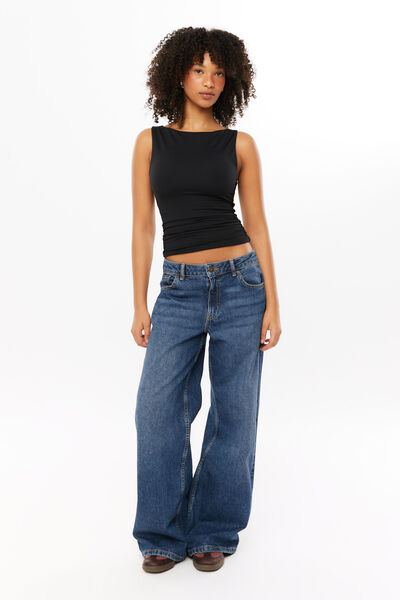 Super Baggy Flare Jean, TOKYO BLUE