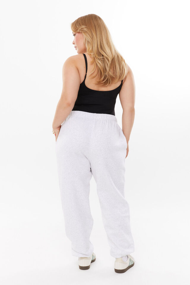 90S Jogger Track Pant, LIGHT GREY MARLE