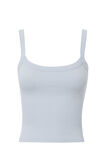 Riri Scoop Neck Tank, MILKY BLUE - alternate image 6