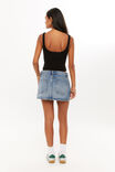 Cora Rib Bodysuit, BLACK - alternate image 3