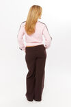 Elyse Sporty Zip Through Jacket, ROSETTE PINK/DEEP CHOC - alternate image 5
