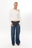 Low Rise Baggy Jean, INDIANA BLUE - alternate image 1