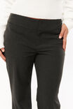Tessa Tailored Bootleg Pant, DARK SMOKE MARLE - alternate image 5