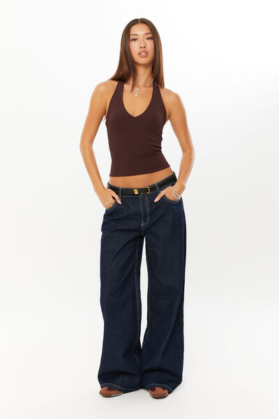 Low Rise Baggy Jean, INDIGO