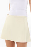 Luxe A-Line Mini Skirt, LEMON PUFF - alternate image 4