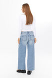 Riri Scoop Neck Long Sleeve Top, WHITE - alternate image 3