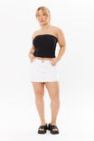 Soft Longline Tube Top, BLACK - alternate image 2