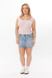 Sienna Ruched Top, GRAPEFRUIT PINK - alternate image 2