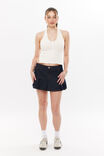 Goldie Cable Knit Halter Vest, CREAMY WHITE - alternate image 2