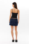 Luxe Strappy V Neck Cami, BLACK - alternate image 3