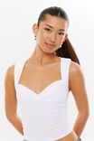 Soft Jolene Top, WHITE - alternate image 1