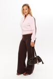 Elyse Sporty Zip Through Jacket, ROSETTE PINK/DEEP CHOC - alternate image 3