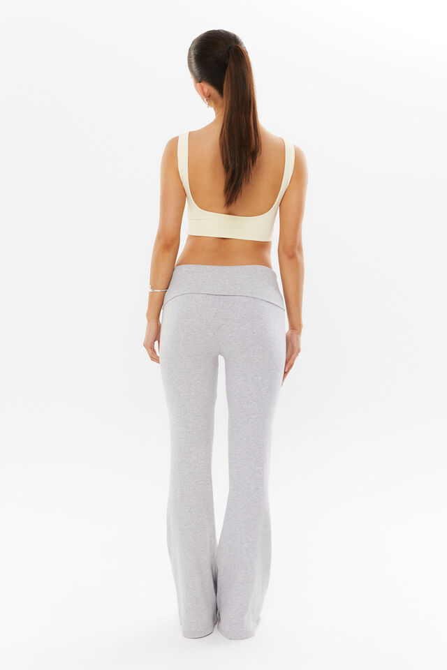 Luxe Low Back Crop Top, ICED YELLOW