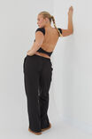 Soft Backless Tee, BLACK - alternate image 4