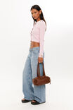 Quinny Cable Knit Cardi, PINK BLOOM - alternate image 2