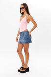 Luxe Halter Bodysuit, SHERBET PINK - alternate image 1