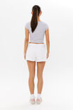 Penny Cropped Tee, GREY MARLE - alternate image 4
