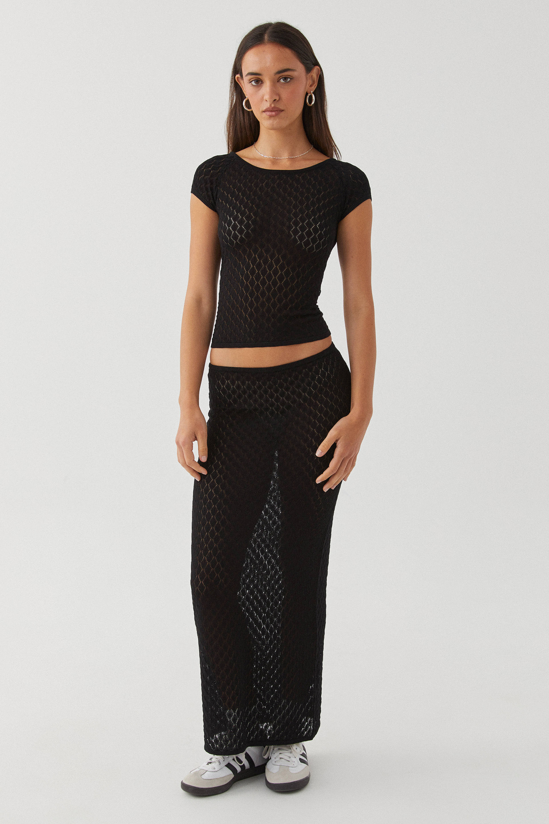 Checkered skirt supre deals